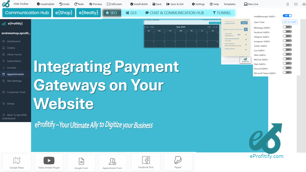 Integrating Payment Gateways on Your Website